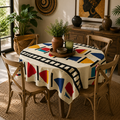African Tribal Tablecloth