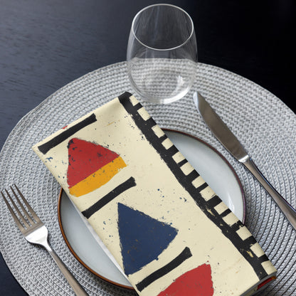 African Tribal Cloth Napkins