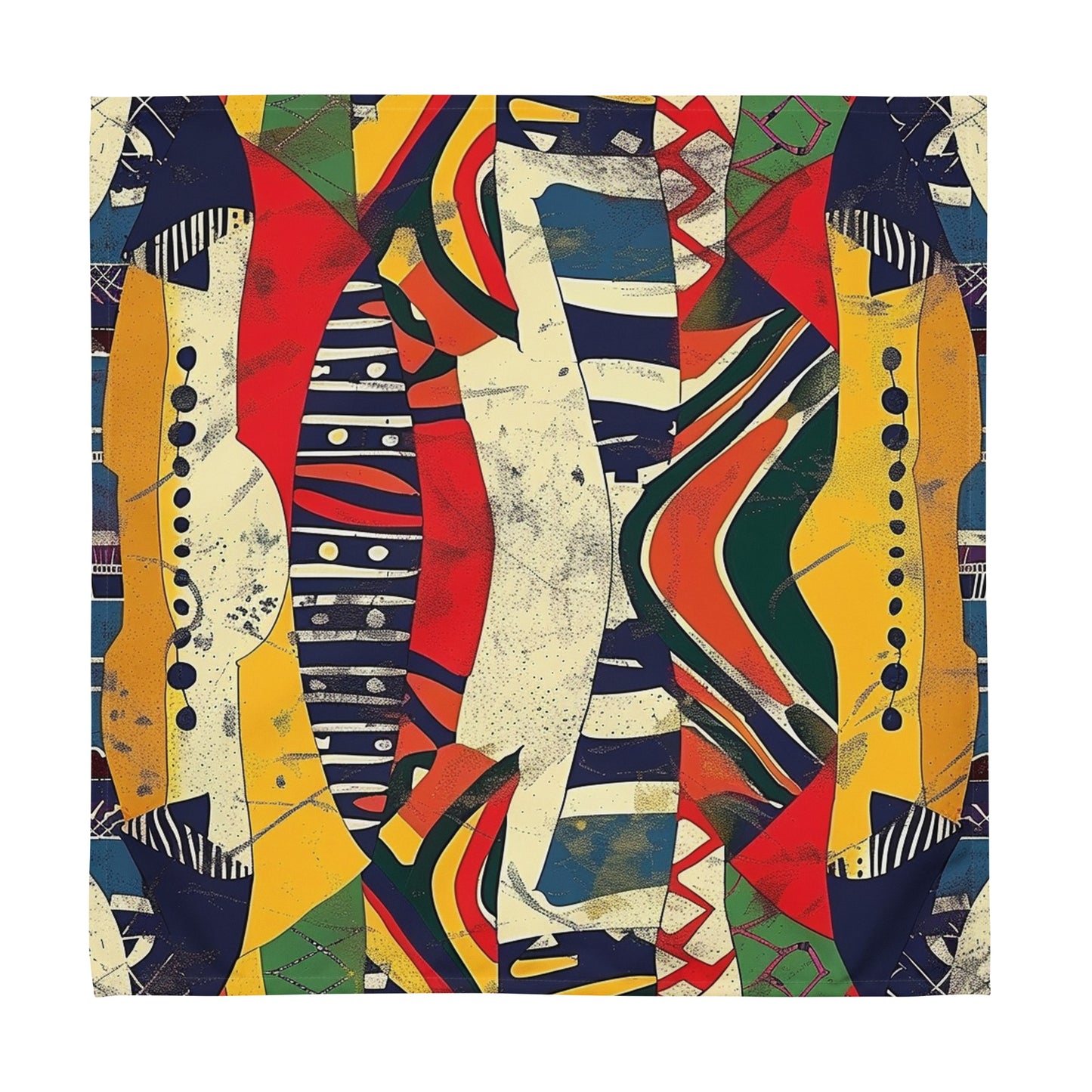 African Tribal Cloth Napkins Set