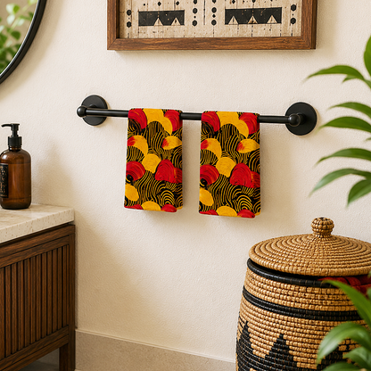 African Tribal Print Hand Towel