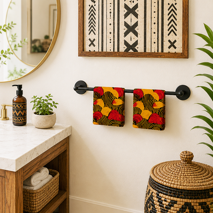 African Tribal Print Hand Towel