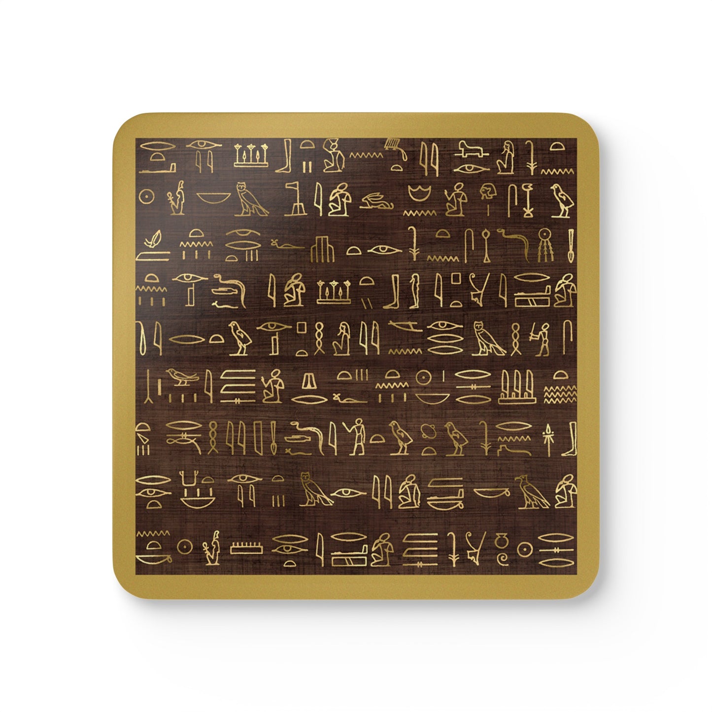 Egyptian Hieroglyphics Coasters Set, 4pcs