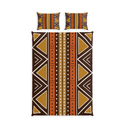African Mudcloth Duvet Cover Set