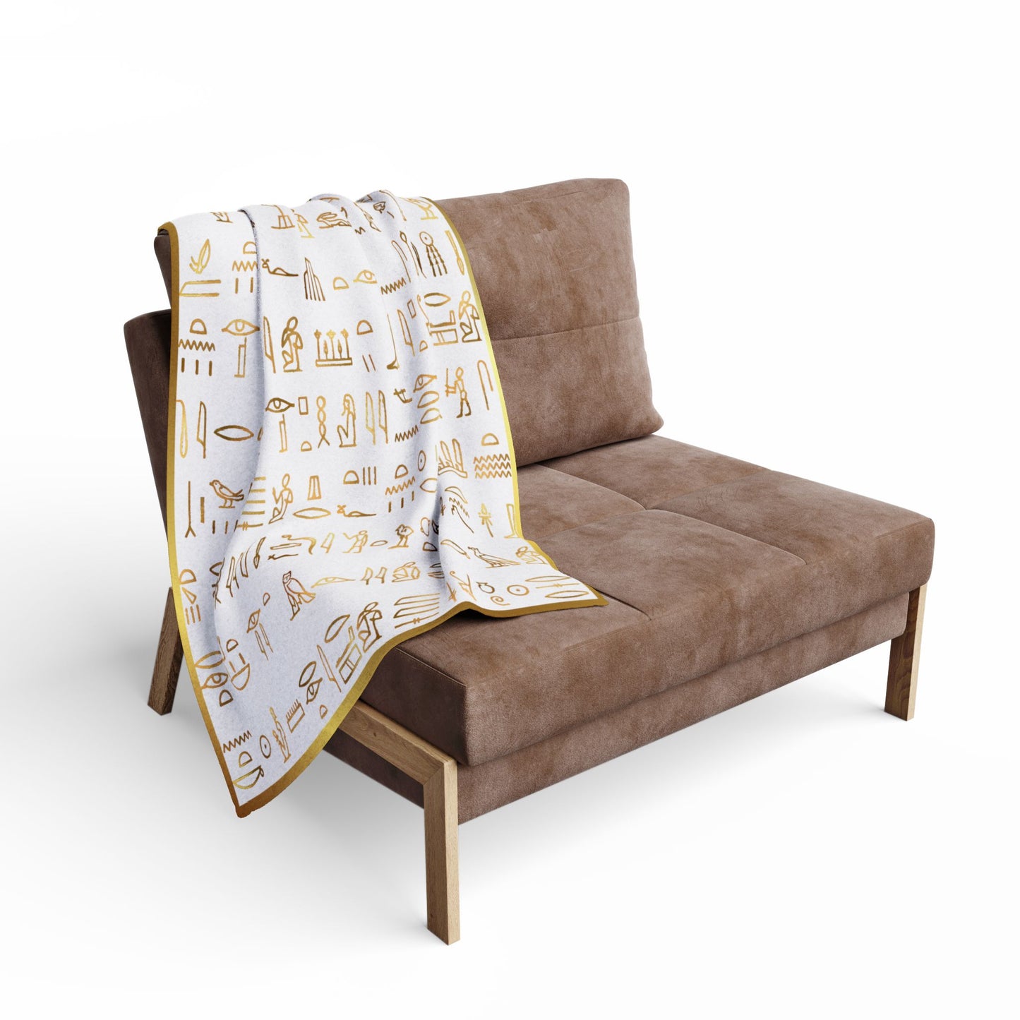 Egyptian Hieroglyphics Arctic Fleece Blanket