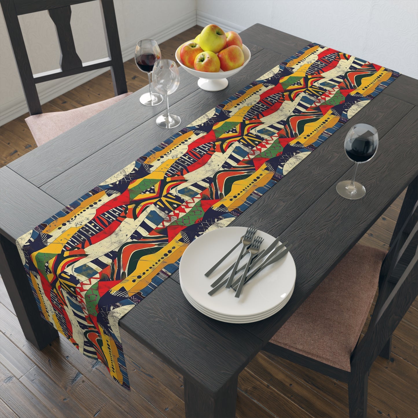 African Tribal Table Runner