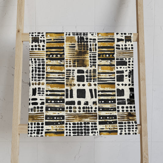 Mudcloth Polka Dot Hand Towel