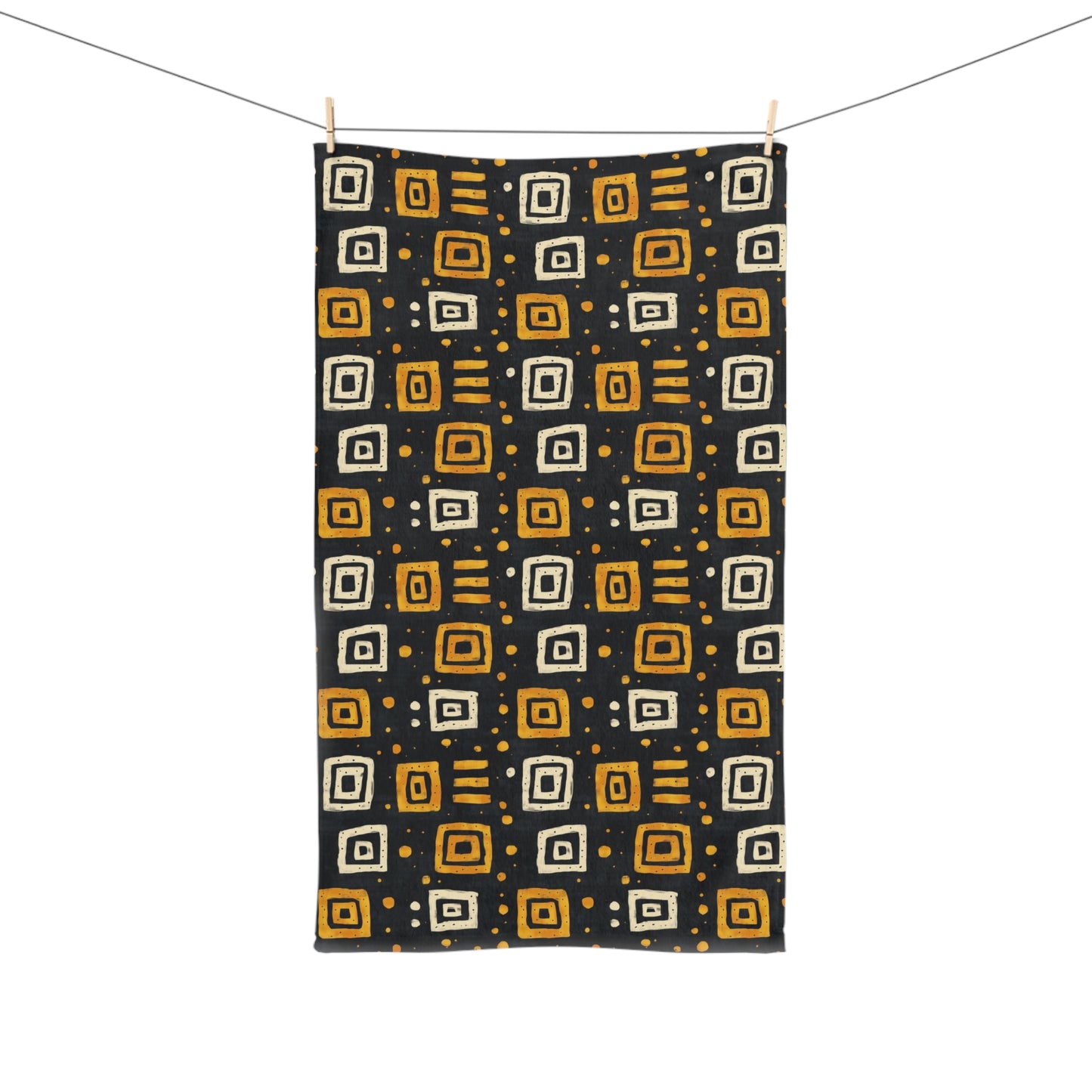 African Tribal Print Bath Mat
