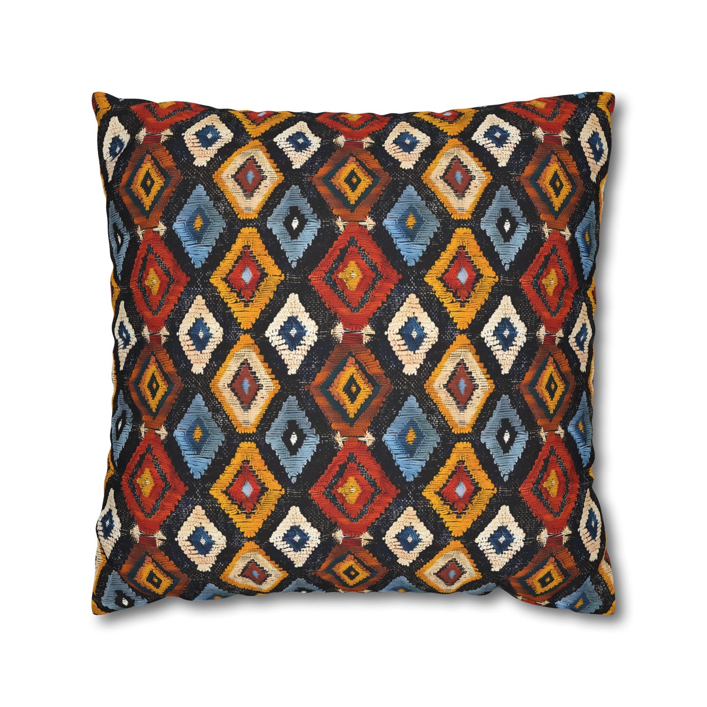 Diamond Abstract Square Pillow Cover