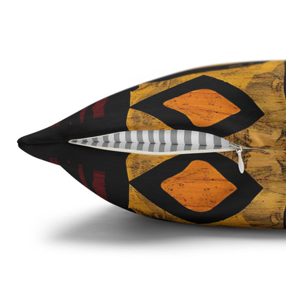 African Tribal Art Pillow Cover