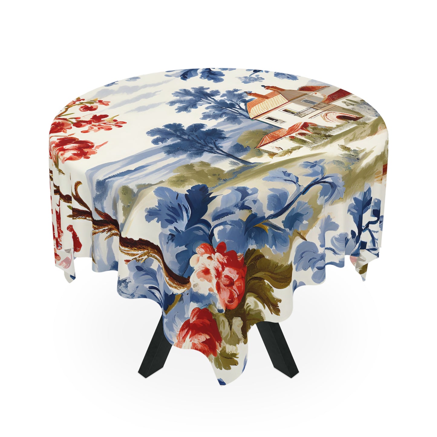 French Toile Tablecloth