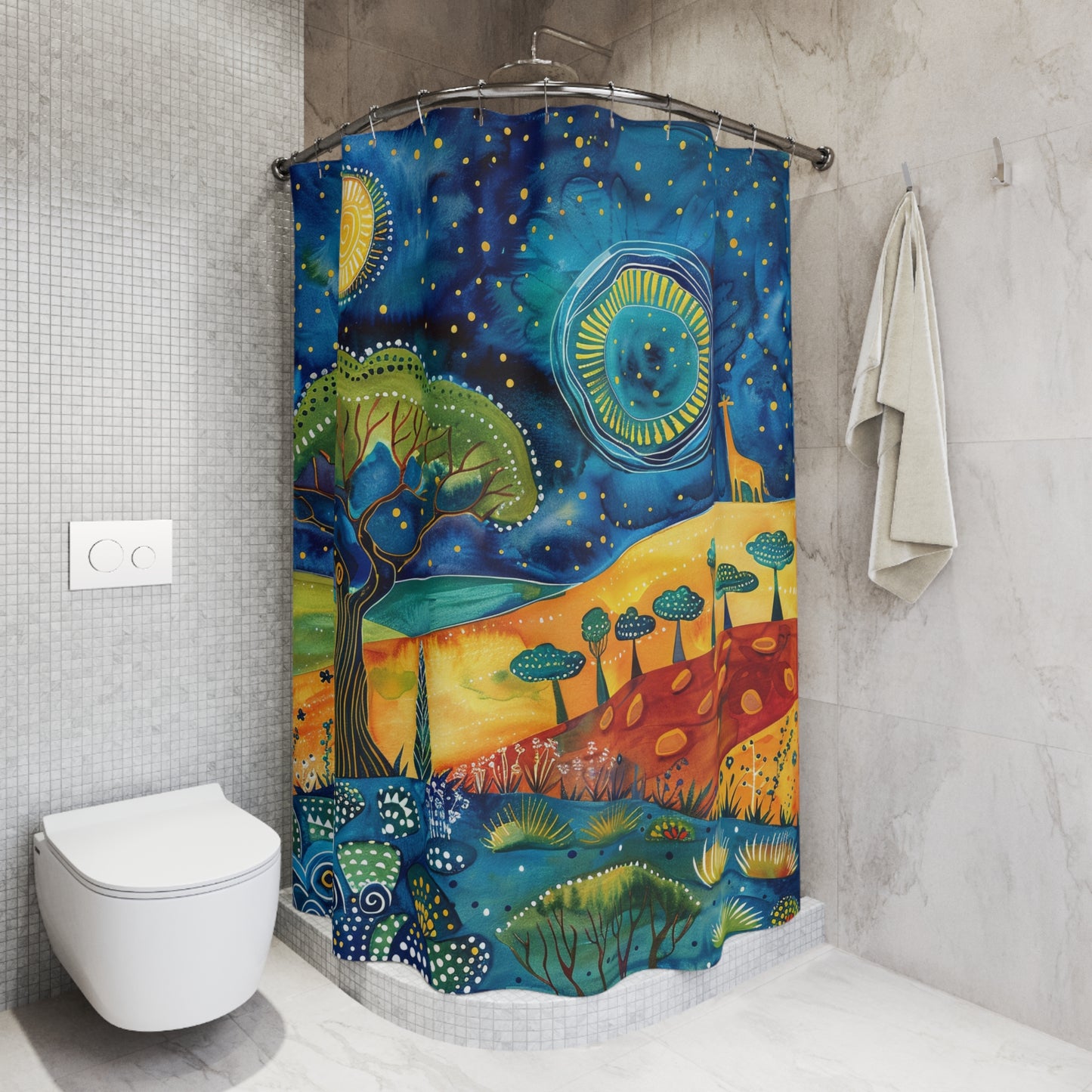 Whimsical Forest Shower Curtain