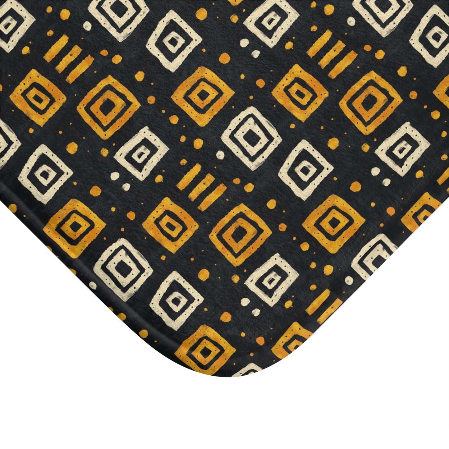 African Tribal Print Bath Mat