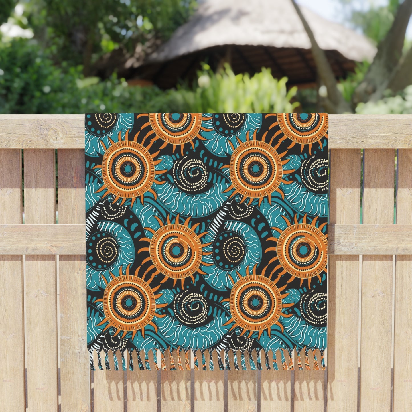 Ankara African Print Boho Beach Cloth