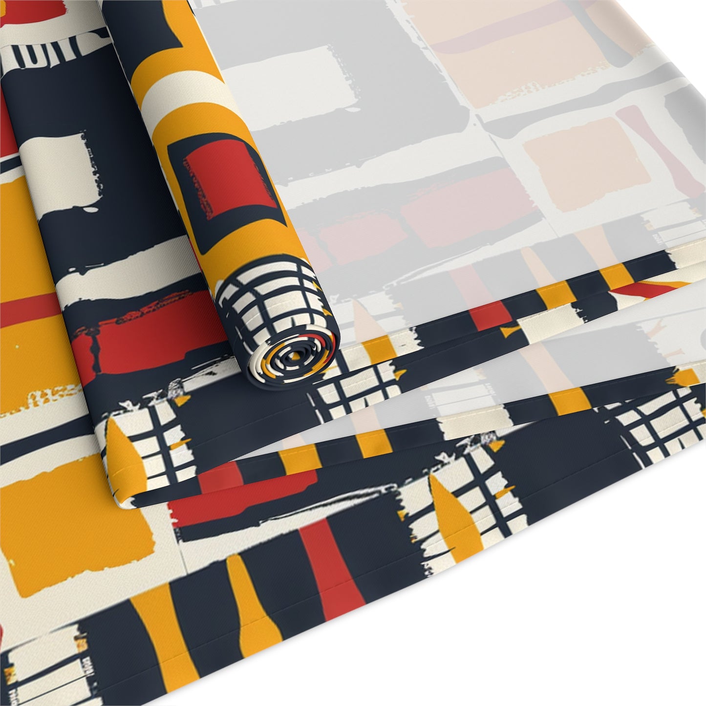 Abstract African Print Table Runner
