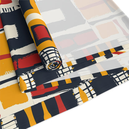 Abstract African Print Table Runner