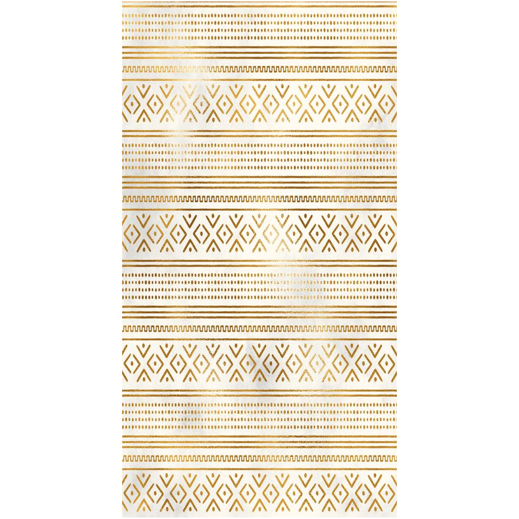 Gold African Curtain