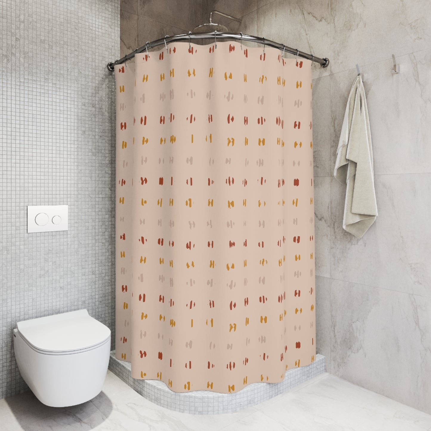 Abstract Stripes Shower Curtains