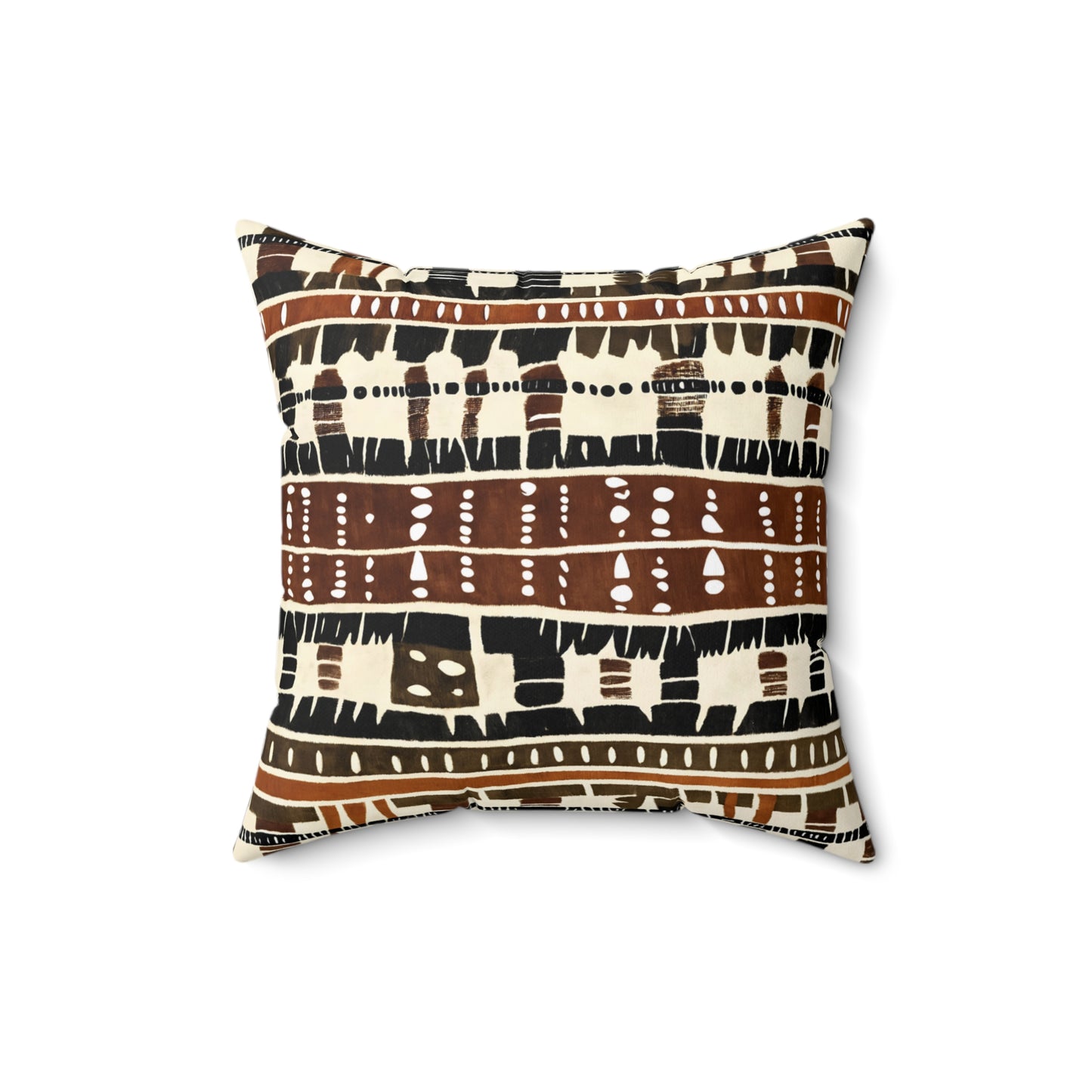 Shapes and Dots Abstract Couch Pillow or Case