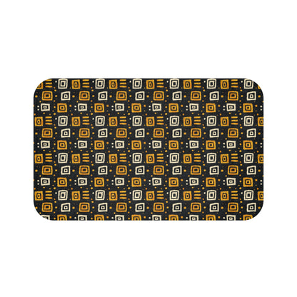 African Tribal Print Bath Mat