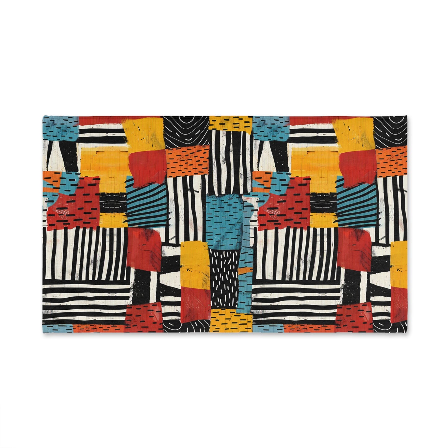 Abstract Tribal Hand Towel