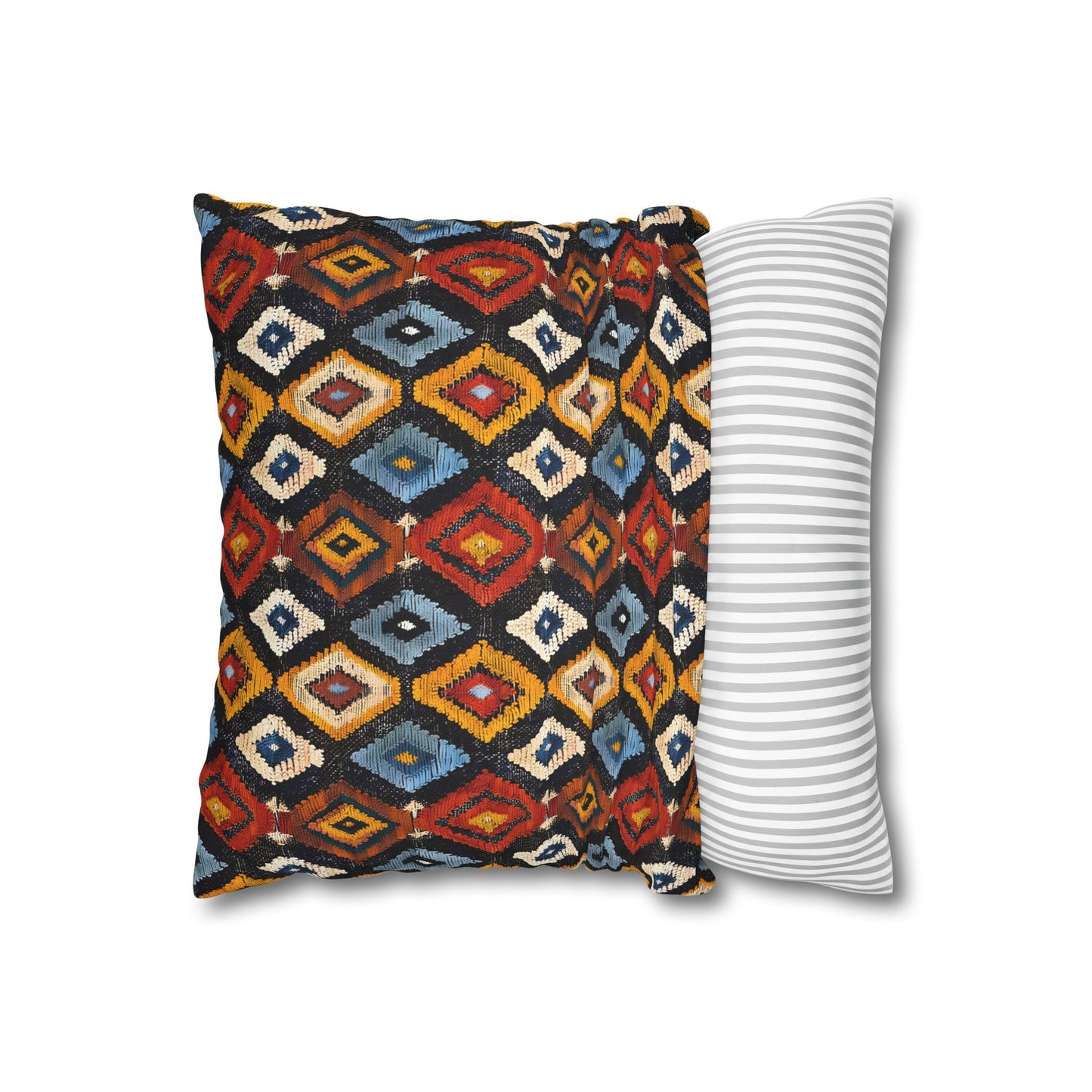 Diamond Abstract Square Pillow Cover