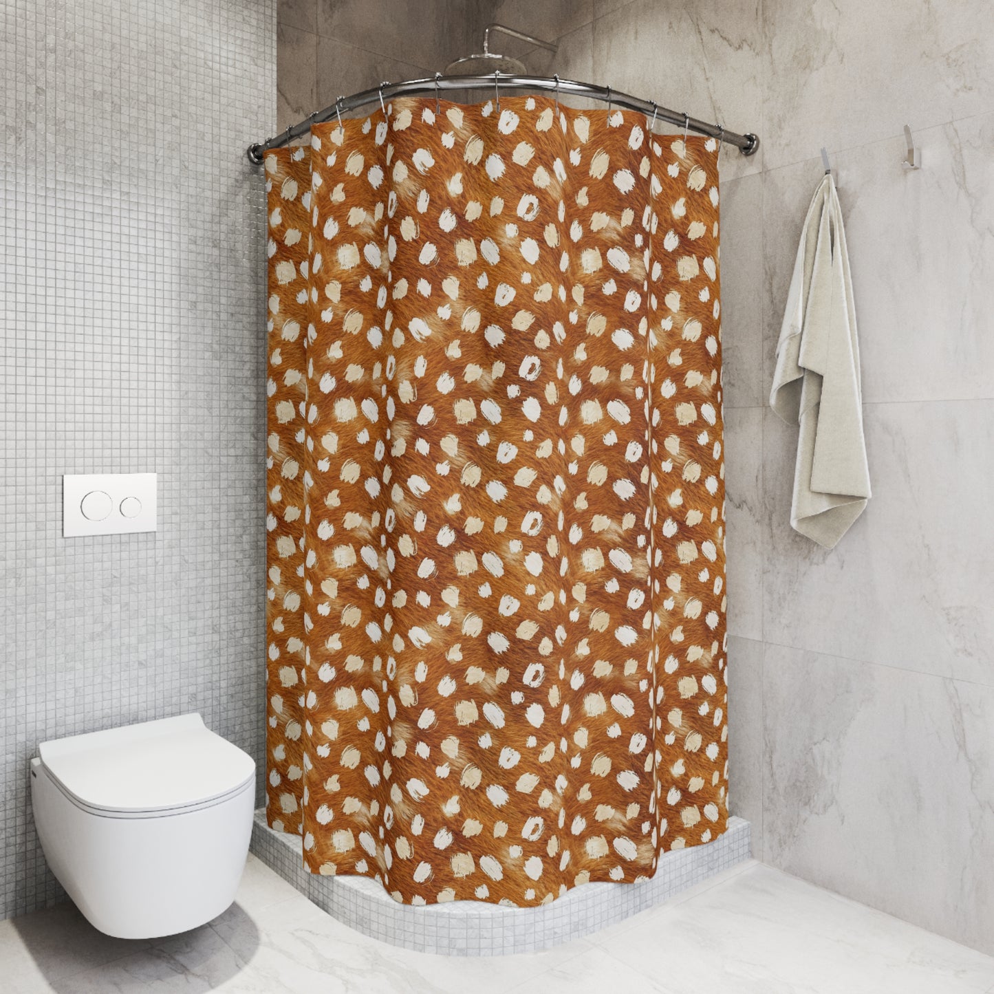Fawn Spots Shower Curtain
