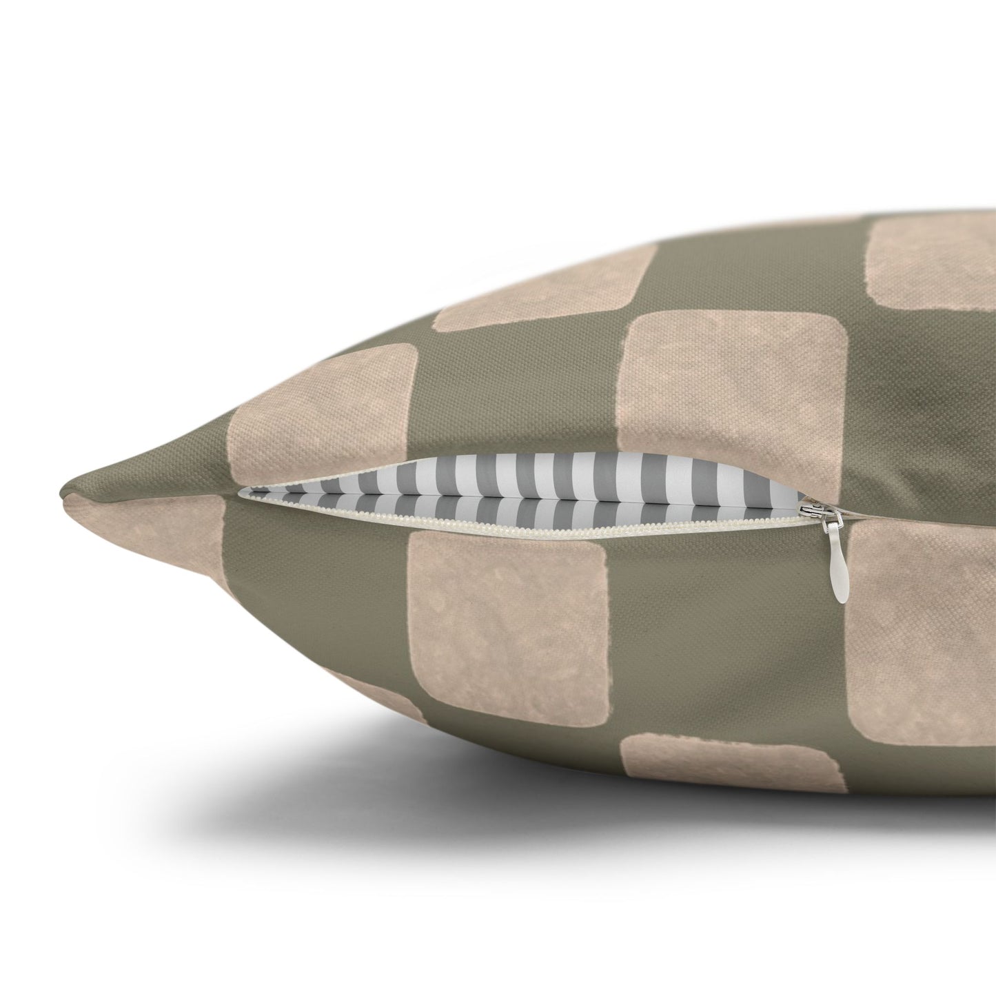 Retro Checkered Pillow Cover