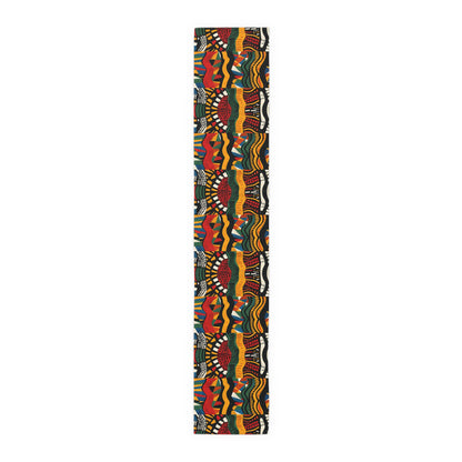 African Print Table Runner