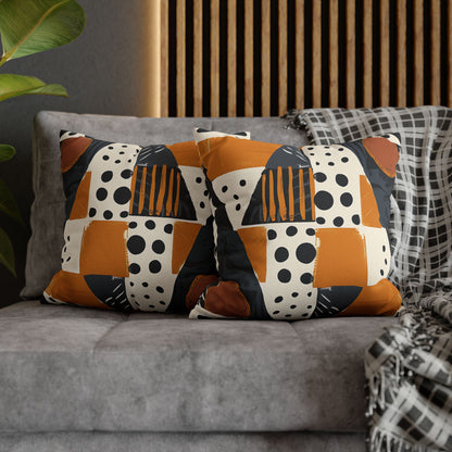 Abstract Geometric Tribal Pillow Cover