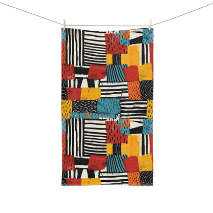 Abstract Tribal Hand Towel