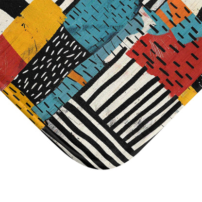 Abstract Tribal Bath Mat