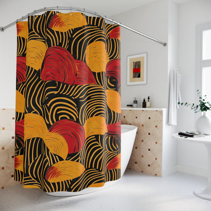 African Tribal Print Shower Curtain