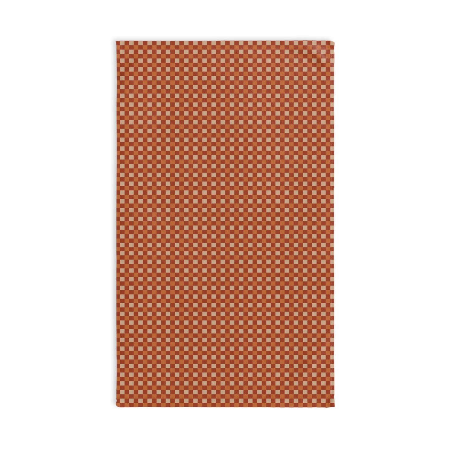 Rustic Checkered Hand Towel