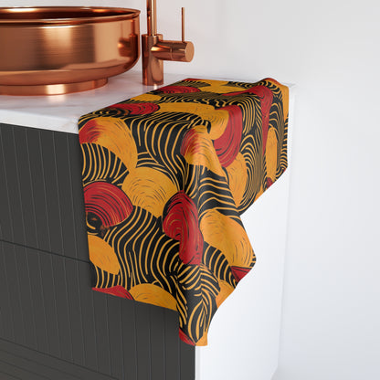 African Tribal Print Hand Towel