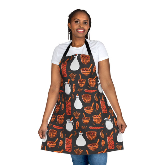 Mortar & Pestle Kitchen Apron