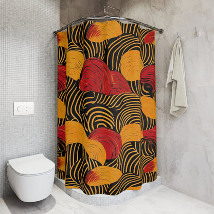 African Tribal Print Shower Curtain