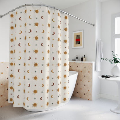 Celestial Shower Curtains
