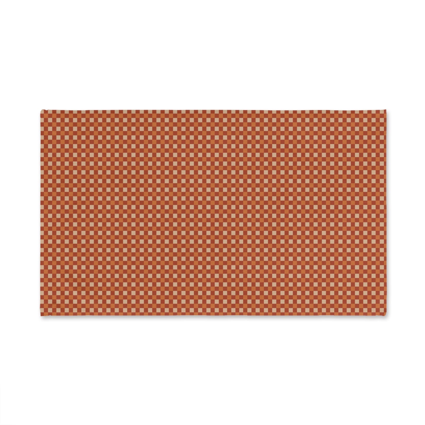 Rustic Checkered Hand Towel