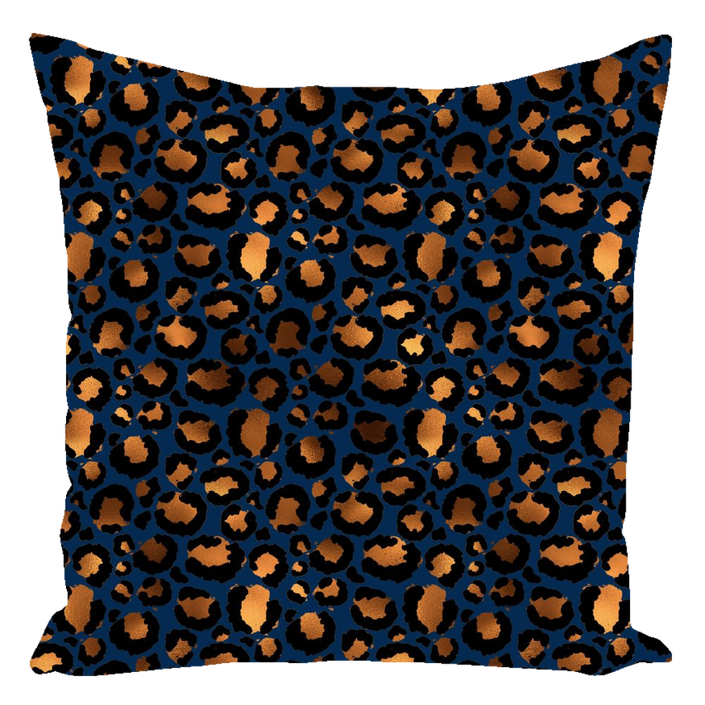 Leopard Print Throw Pillow