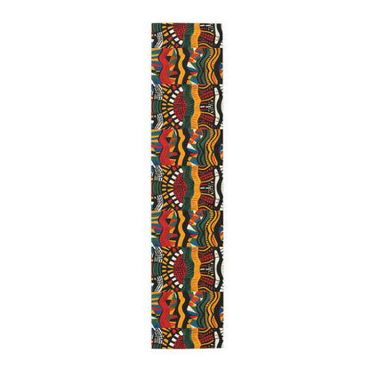 African Print Table Runner