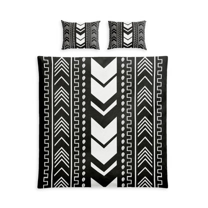 Tribal Mudcloth Cotton Duvet Cover Set