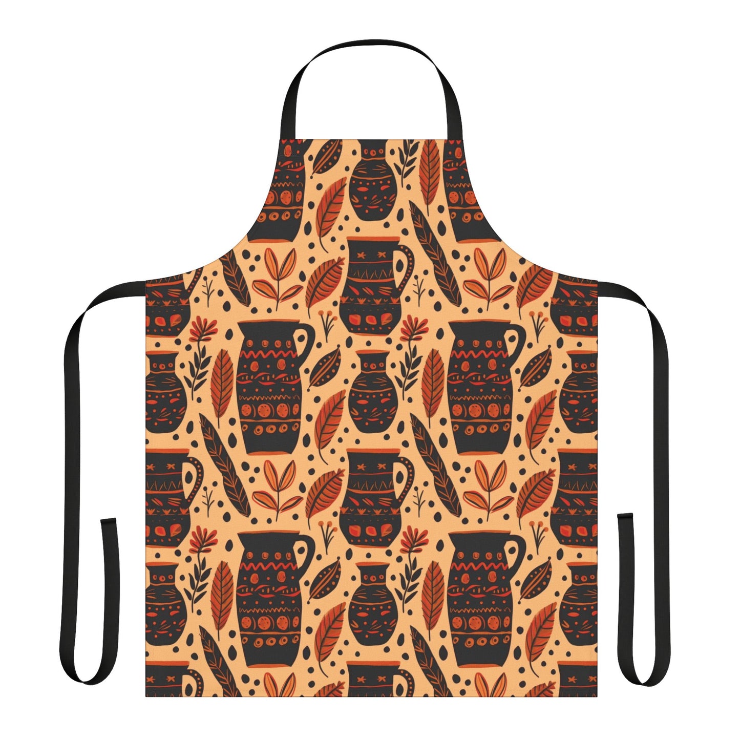 Ethiopian Tribal Print Kitchen Apron