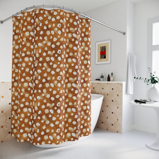 Fawn Spots Shower Curtain