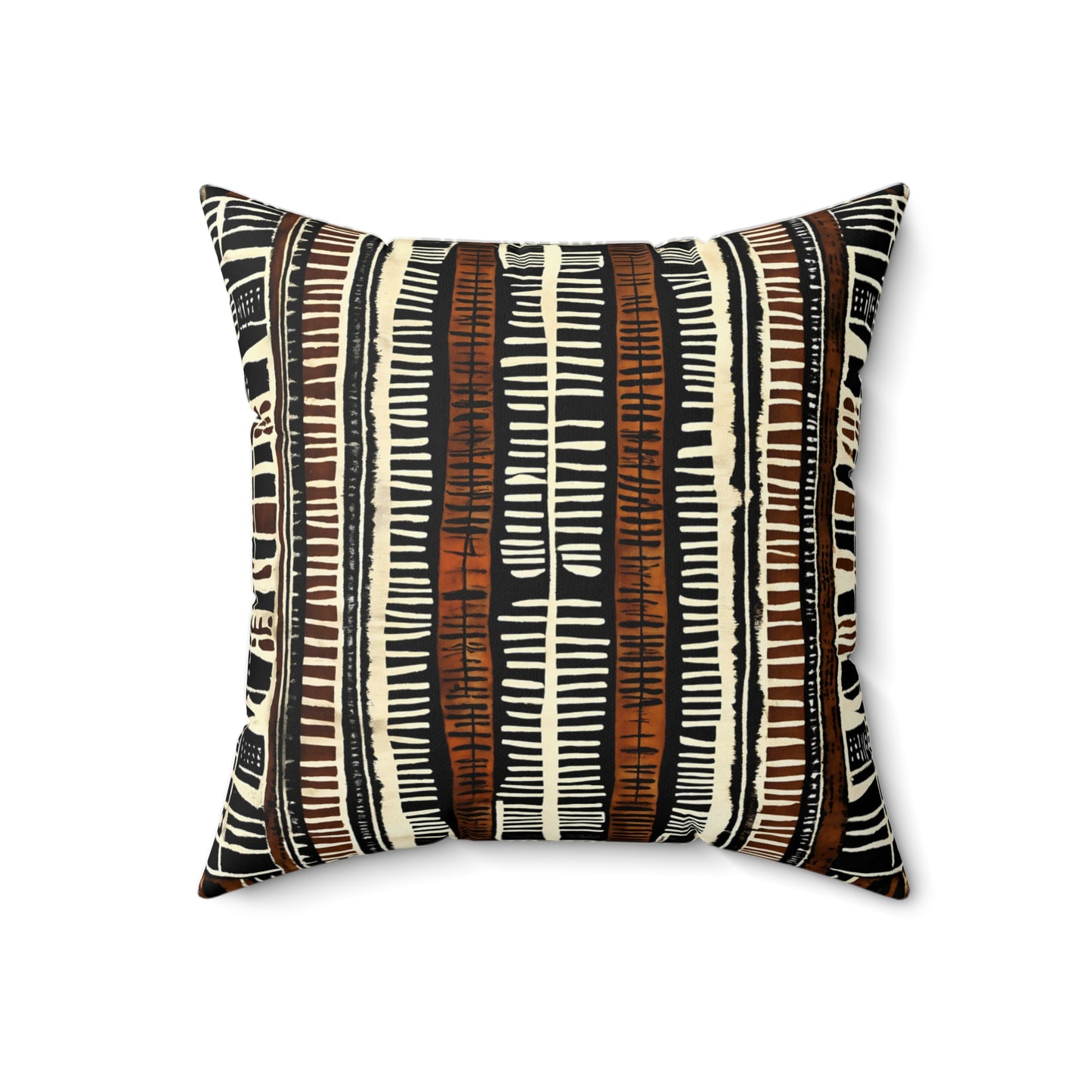 Striped in Orange Pillow & Pillow Cover