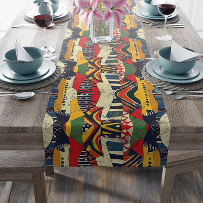African Tribal Table Runner