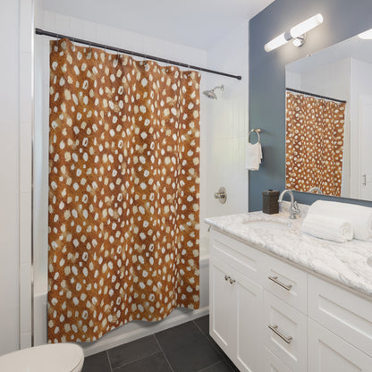 Fawn Spots Shower Curtain