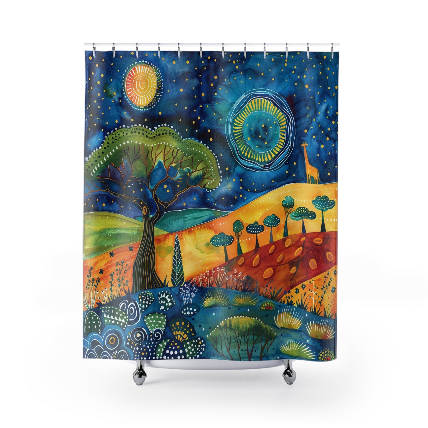 Whimsical Forest Shower Curtain