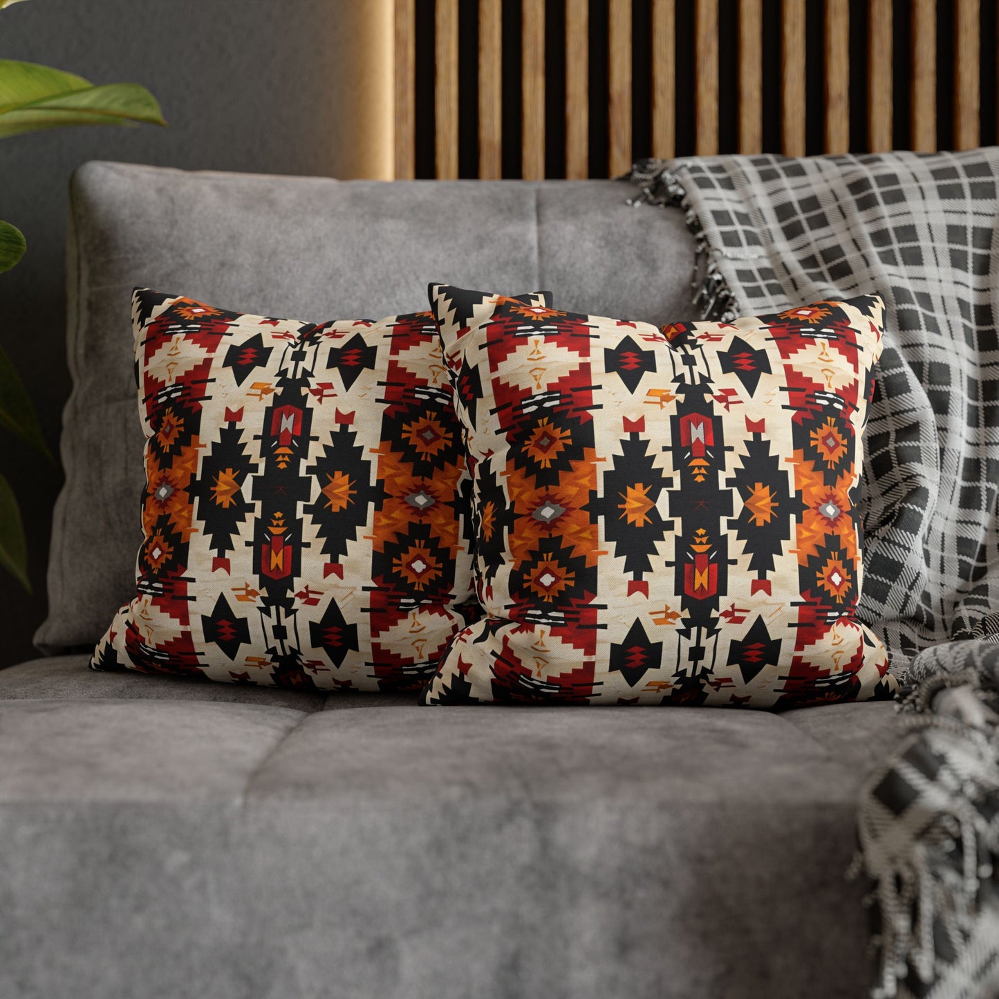 Geometric Throw Pillow Cover