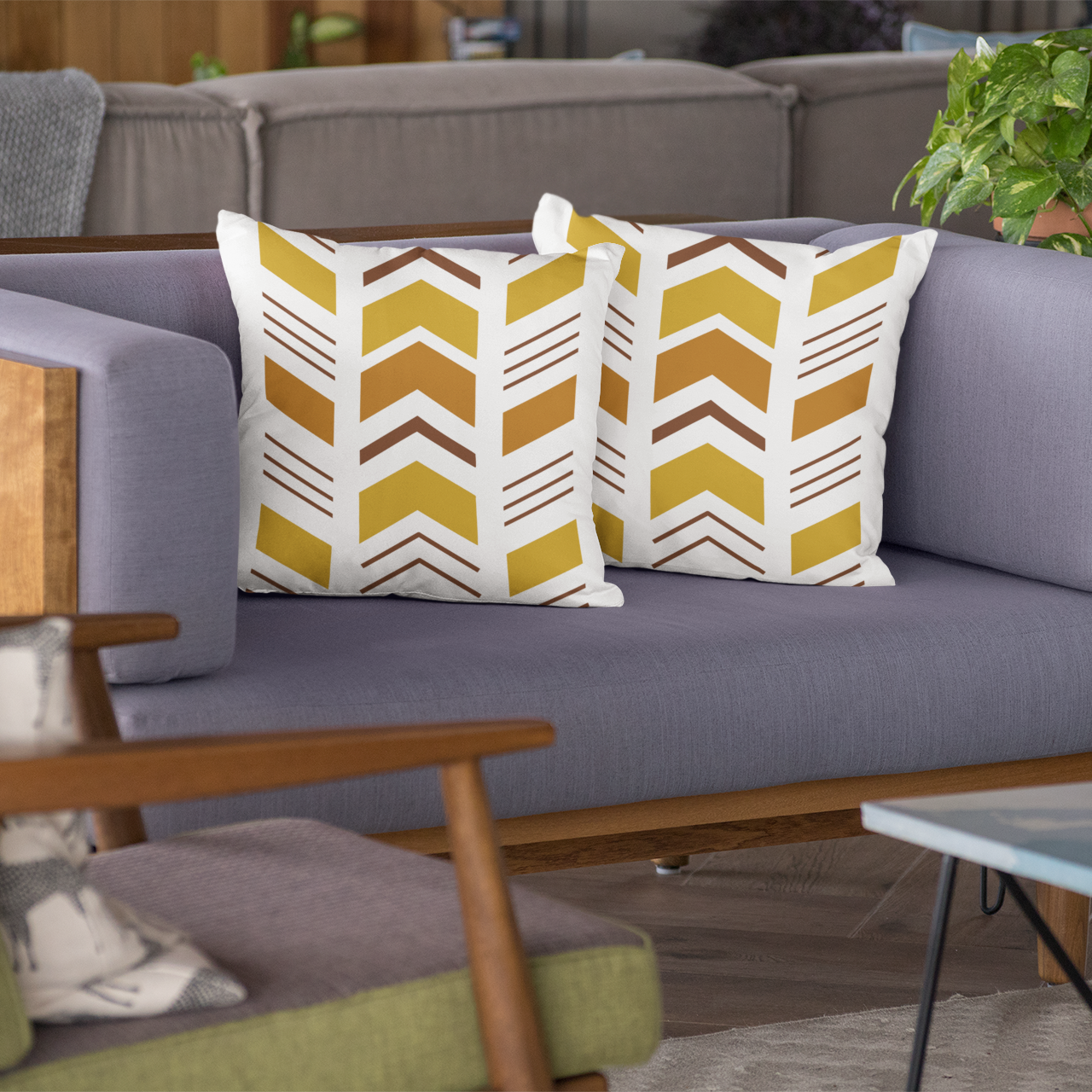 Mudcloth throw pillows for modern boho homes