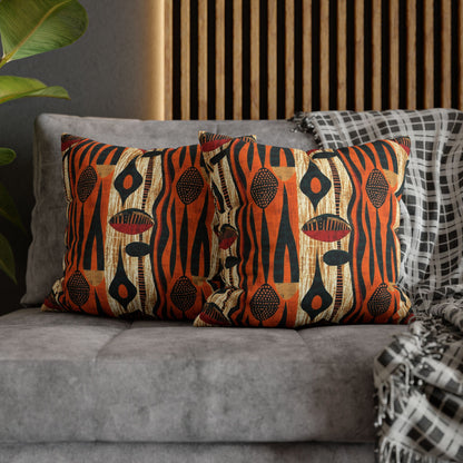 Tribal print pillow covers for cultural homes